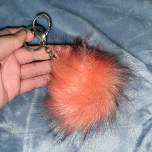 Pom Pom Keychain pink sexy cute fun